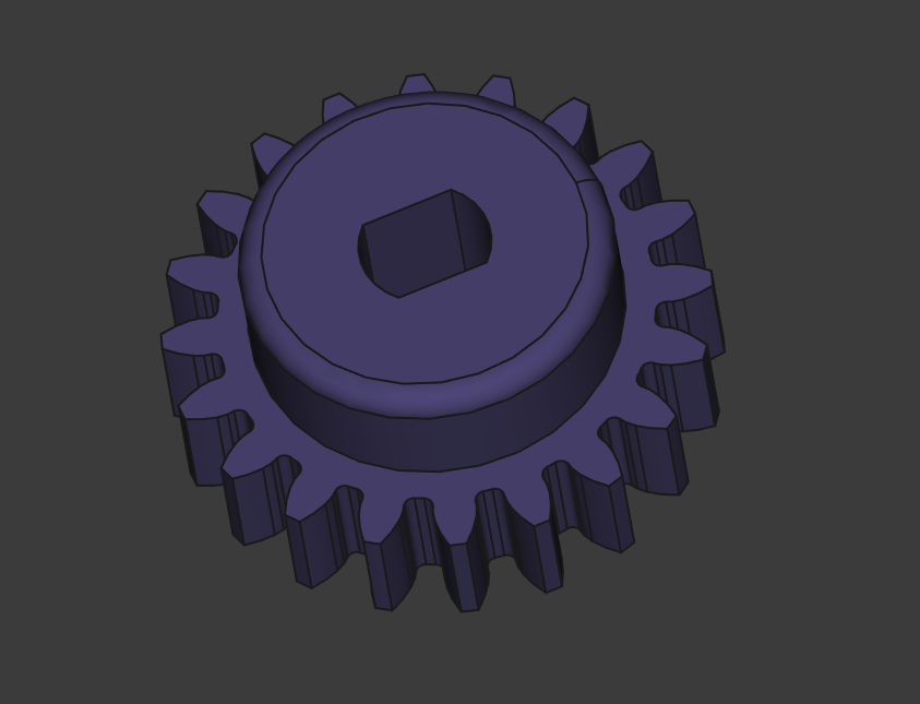 Pièce technique industrielle